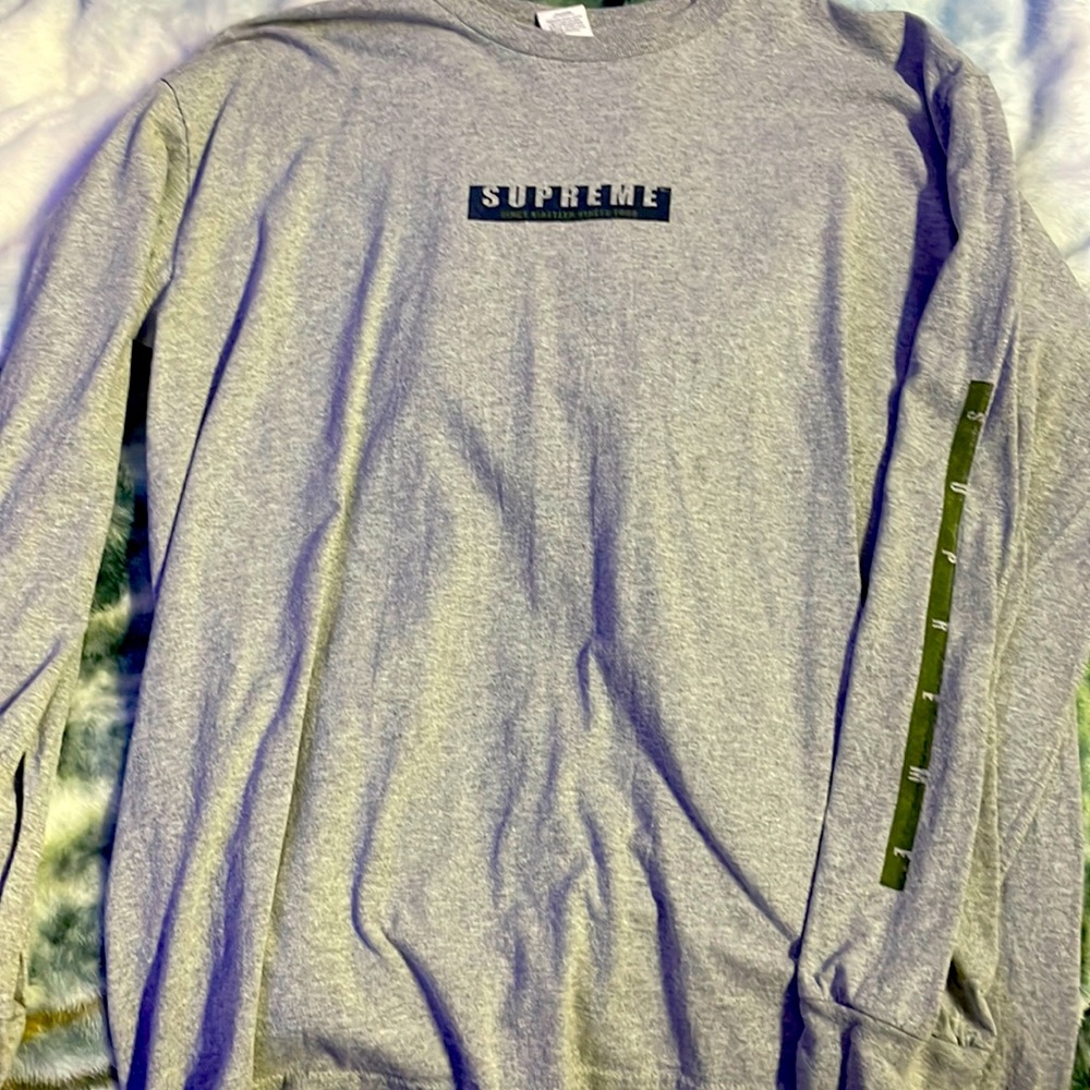 Supreme long sleeve tee